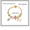 Adjustable cute fox pendant wholesale designer charms for diy stainless steel bracelets & bangles